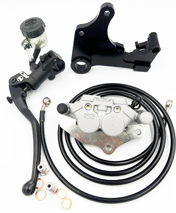 Honda CRF DUAL CALIPER HANDBRAKE THIRD BRAKE KIT